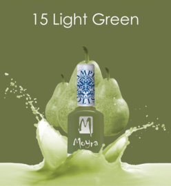 Moyra Stempel Nagellak sp15 Light Green