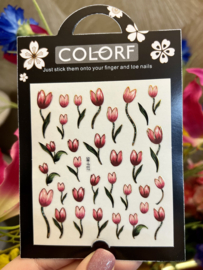 Nagelsticker tulpen SW-F07