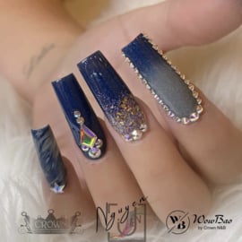 WowBao Nails acryl poeder Shimmer nr 805 Sword 28g