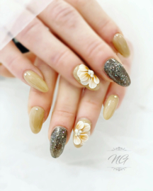 3D nailart bloem acryl 032