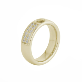 Melano Vivid Vicky CZ Ring Goudkleurig