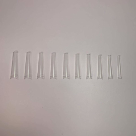 WowBao Nails Perfect Nail Tips | Extra Long Coffin (none C-curve) WB1-05