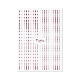 Moyra Nail Art Strip Dots 03 Rose gold