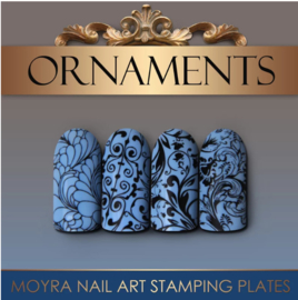 Moyra Stempel Plaat 03 Ornaments