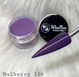 WowBao Nails acryl poeder color nr 156 Mulberry 28g