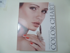 Nagellak boek wit leeg + gratis 120 tips kleuren presentatie