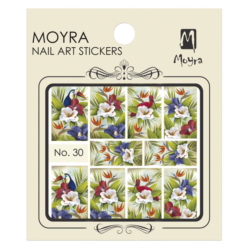 Moyra Water Transfer Nailart Sticker 30