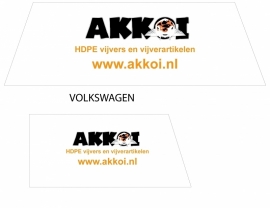 verschillende maatwerk stickers - Akkoi