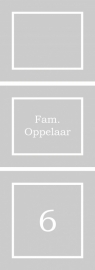 maatwerk raamfolie - fam. Oppelaar