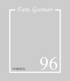 raamfolie - fam Goeman