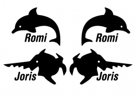 maatwerk artikel kayak stickers