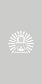 Raamfolie - Buddha (boedha) - 2