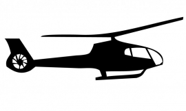 Wandsticker  - helicopter 5