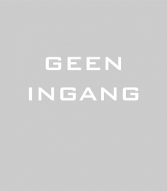 maatwerk raamfolie - geen ingang