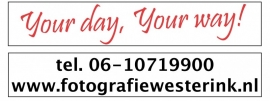 maatwerk - diverse stickers Fotografie Westerink