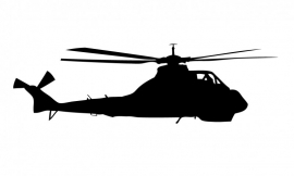 Wandsticker  - helicopter 6