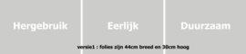 maatwerk raamfolies - wereldwinkel