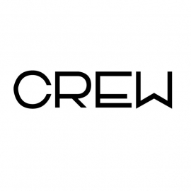 maatwerk strijkletters - CREW