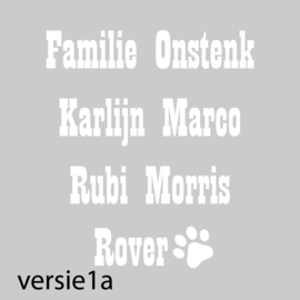 Maatwerk raamfolie Fam. Onstenk