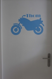 Deursticker medium - Thom Motor