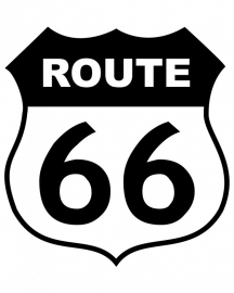 wandsticker - Route 66