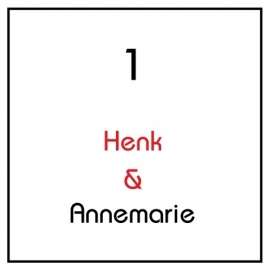maatwerk letters - naambordje - Annemarie