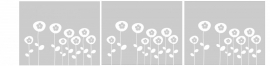 Raamfolie met bloemenpatroon