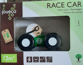 Houten Racecar groen  vanaf 12 mnd