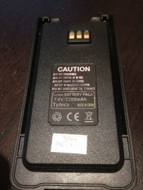 Batterij 2200mAh  MD-390 MD-UV390