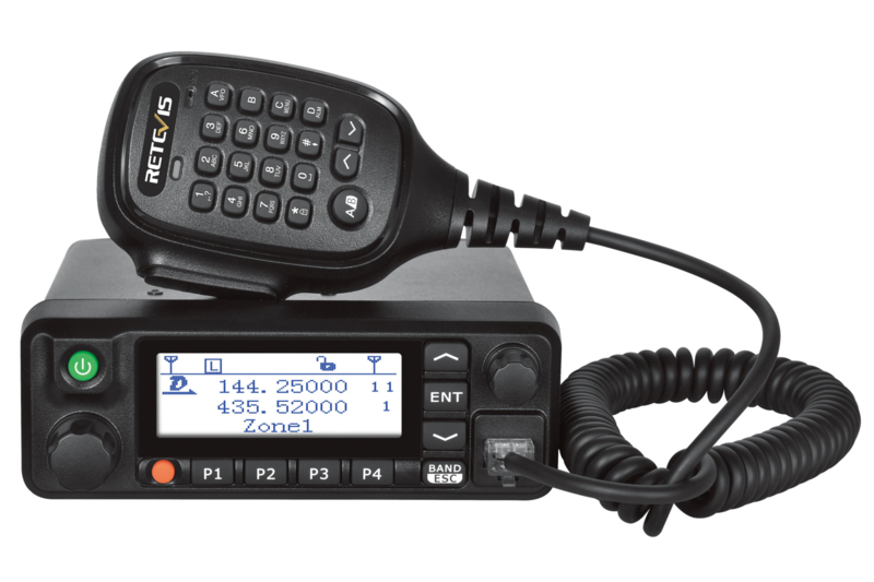 Retevis RT-90 / Tytera MD-9600  dualband dmr/analoog  mobilofoon gratis gps
