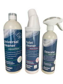 Milieuvriendelijk schoonmaak pakket