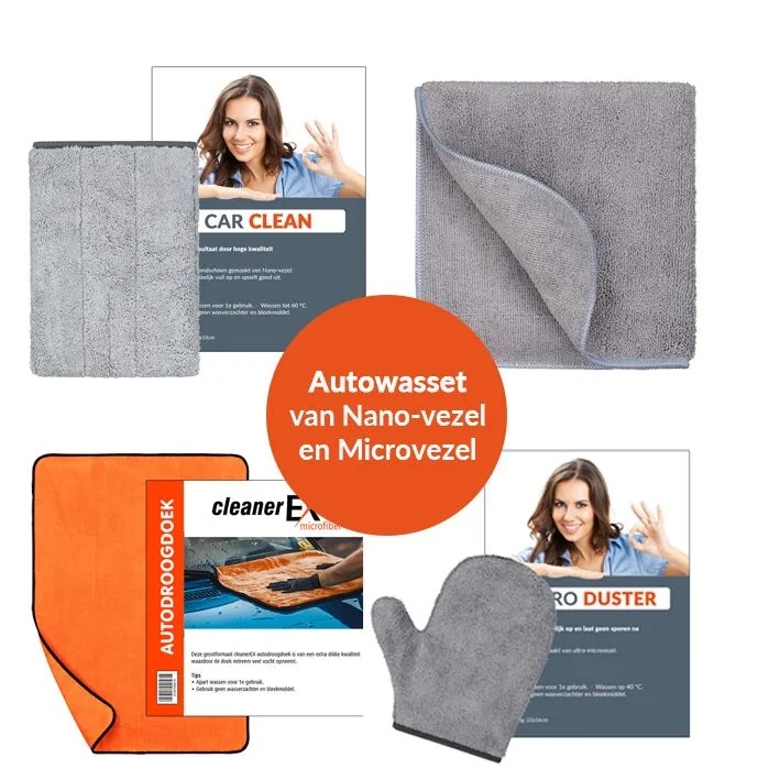 Autowasset van Nano-vezel en Microvezel