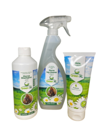 Green-XL set tegen mok en rasp