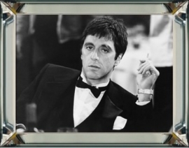 Al Pacino in spiegel lijst