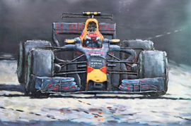 Red Bull Racing – Metalen 3D schilderij