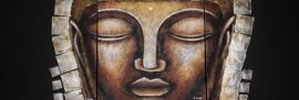Boeddha schilderij 3 - luik