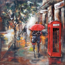 London in the Rain