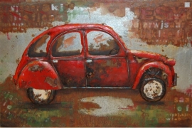 Rode Eend 2 CV