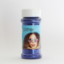 100 gram glitter blauw