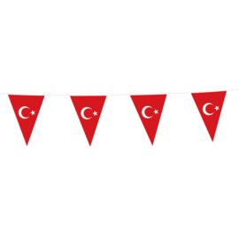 Vlaggenlijn Turkije | 10 meter | 20x30cm