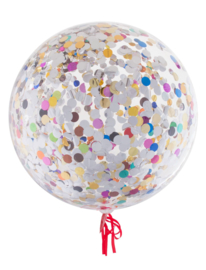 Confetti ballonnen multi 45cm