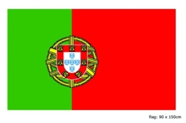Flagge Portugal 90x150
