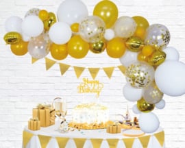 Ballonnen decoratie set luxe | goud