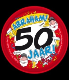 Dienblad 50 jaar Abraham