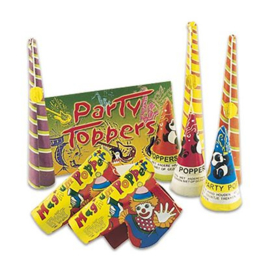 Party toppers (8st) | Categorie 1