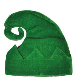 Kabouter muts groen luxe | groene dwergen hoed