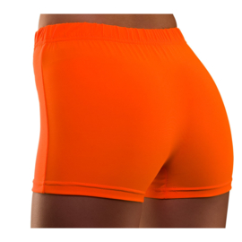 Hot pants neon oranje