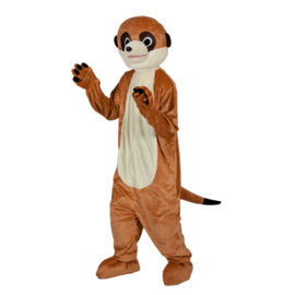 Stokpaardje kostuum mascotte | Meerkat promo outfit