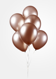 Metallic-Kupfer-Ballons : 100 Stück