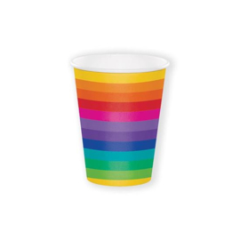 Regenbogen-Tassen